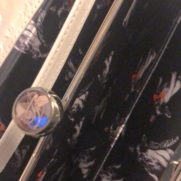 [Ted Baker] Jeweled Kiss Clasp Bobble Matinee Long Wallet in Light Pink - Picture 13 of 14